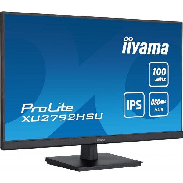 iiyama ProLite XU2792HSU-B6 Monitor PC 68,6 cm (27") 1920 x 1080 Pixel Full HD LED Nero - EUROBABYLON