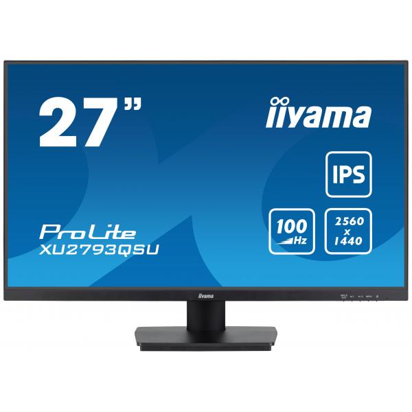 iiyama ProLite XU2793QSU-B7 LED display 68,6 cm (27") 2560 x 1440 Pixel Wide Quad HD Nero - EUROBABYLON