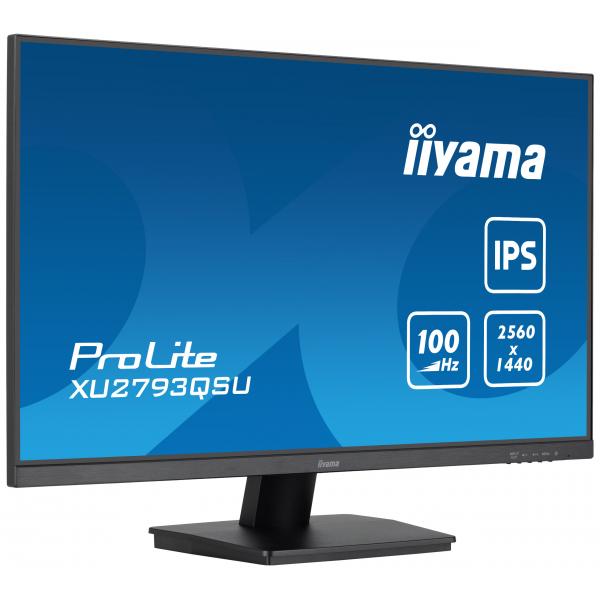 iiyama ProLite XU2793QSU-B7 LED display 68,6 cm (27") 2560 x 1440 Pixel Wide Quad HD Nero - EUROBABYLON