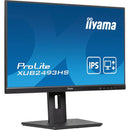 iiyama ProLite XUB2493HS-B6 Monitor PC 60,5 cm (23.8") 1920 x 1080 Pixel Full HD LED Nero - EUROBABYLON