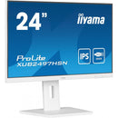 iiyama ProLite XUB2497HSN-W1 Monitor PC 60,5 cm (23.8") 1920 x 1080 Pixel Full HD LED Bianco - EUROBABYLON