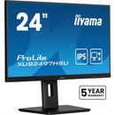 iiyama XUB2497HSU-B2 Monitor PC 60,5 cm (23.8") 1920 x 1080 Pixel Full HD LED Nero - EUROBABYLON