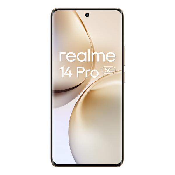 realme 14 Pro 5G 17,2 cm (6.77") Doppia SIM Android 15 USB tipo-C 8 GB 256 GB 6000 mAh Bianco - EUROBABYLON