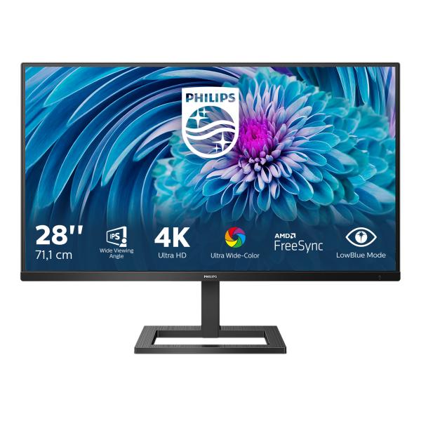 MONITOR PHILIPS LED 28" Wide 4K ULTRA HD 3840x2160 PIXEL 4MS 2 HDMI DP GAMING 288E2A/00 - EUROBABYLON 